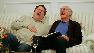 Jeff Garlin and Larry David