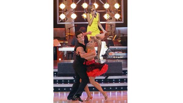 Mark Ballas, Chelsie Hightower, Whitney Houston