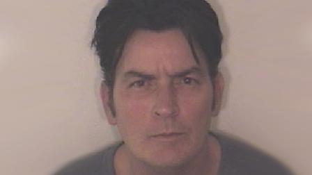 Actor Charlie Sheen booked into a Colorado jail on felony domestic violence charges, Friday, December 25, 2009.