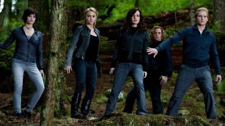 In this file photo, Ashley Greene, Nikki Reed, Elizabeth Reaser, Jackson Rathbone and Peter Facinell are seen in The Twilight Saga: Eclipse.