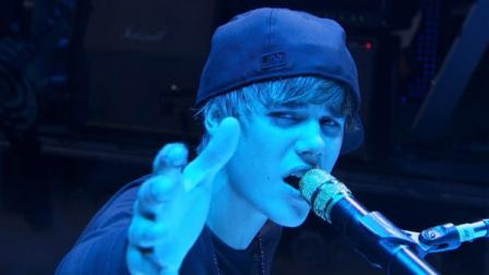 Justin Bieber is shown in a scene from the 2011 film, Justin Bieber: Never Say Never.