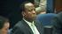 Murray v-mail to patient day of Jackson's death :: Conrad Murray appears in court on the fourth day of his involuntary manslaughter trial in downtown Los Angeles, Friday, Sept. 30, 2011.