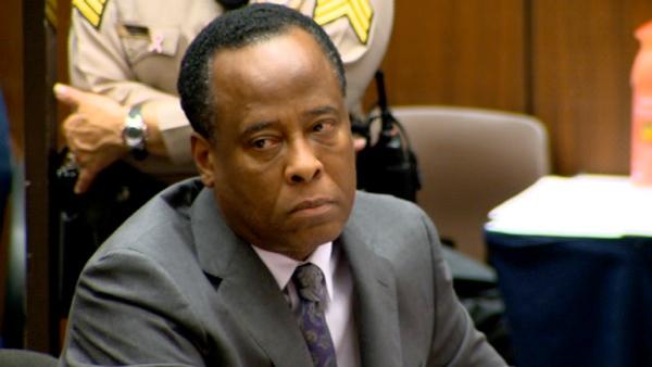 Conrad Murray is seen at sentencing in a Los Angeles courtroom on Tuesday, Nov. 29, 2011.