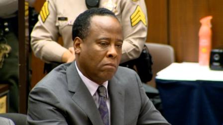 Conrad Murray is seen at sentencing in a Los Angeles courtroom on Tuesday, Nov. 29, 2011.