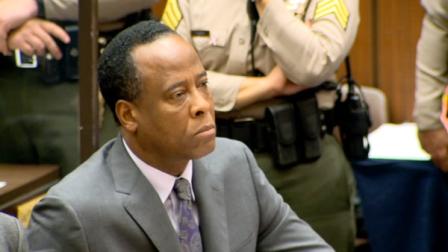Conrad Murray is seen at sentencing in a Los Angeles courtroom on Tuesday, Nov. 29, 2011.