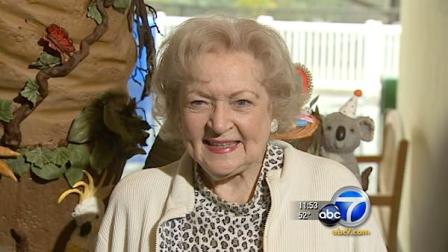Betty White celebrated her 90th birthday in January with a party at the L.A. Zoo.