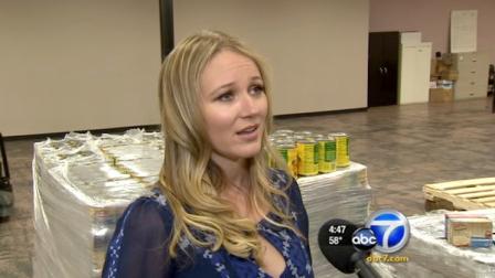 Jewel speaks to Eyewitness News about Child Hunger Ends Here on Wednesday, March 7, 2012.
