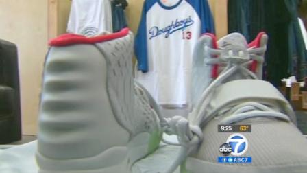 Kanye Wests Air Yeezy Two shoes are shown in this undated file photo.