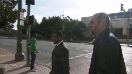 Christopher Chaney, right, is shown outside of a courtroom in this undated file photo.