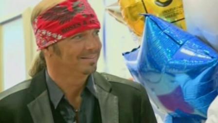 Former Poison frontman Bret Michaels is shown at an unveiling ceremony at St. Josephs Barrow Neurological Institute, where he donated the Bret Michaels Hospitality and Music Room on Tuesday, Oct. 9, 2012.
