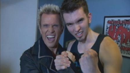Michael Henrichson of Seattle celebrated his 26th birthday with British rock icon Billy Idol.
