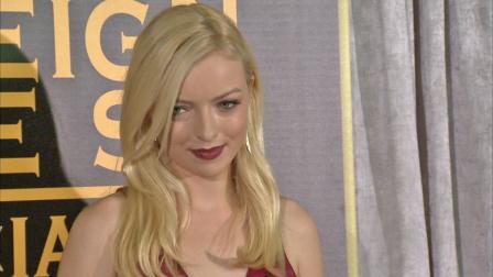 Francesca Eastwood poses for cameras at an event in West Hollywood where she was named Miss Golden Globe on Thursday, Nov. 29, 2012.