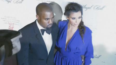 Kanye West and Kim Kardashian attend Angel Ball 2012 hosted by Gabrielles Angel Foundation at Cipriani Wall Street in New York City on Oct. 22, 2012.