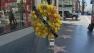 Flowers were placed on the Hollywood Walk of Fame star of legendary comedian Jonathan Winters on Friday, April 12, 2013.