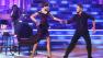 Shake It Up actress Zendaya Coleman and her partner Val Chmerkovskiy dance during a group ensemble on week 5 of Dancing With The Stars on Monday, April 15, 2013.