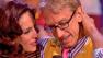 Actor and comedian Andy Dick and his partner Sharna Burgess react to their elimination on Dancing With The Stars: The Results Show on April 30, 2013.