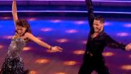 Shake It Up actress Zendaya and partner Val Chmerkovskiy dance the Cha Cha relay on week 10 of Dancing With The Stars on May 20, 2013. They came in first place and received 5 additional points from the judges.