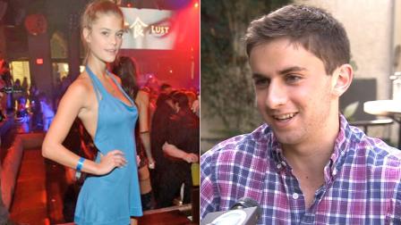 Sherman Oaks teen Jake Davidson, right, asked Sports Illustrated model Nina Agdal, left, to prom. The model agreed and theyre scheduled to attend prom together on Thursday, May 23, 2013.