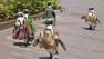 Penguins waddle through an amusement park in Yokohama, Japan to welcome African leaders  in town for the Tokyo International Conference on African Development.