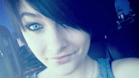 Paris Jackson appears in a photo she posted on her Twitter account.