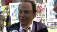 Billy Crystal talked to Eyewitness News on the blue carpet at the Monsters University Hollywood premiere on Monday, June 17, 2013.