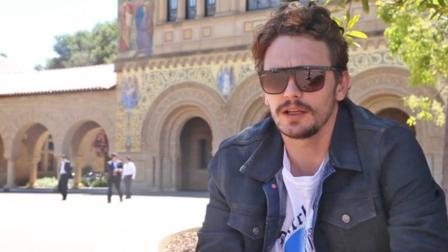James Franco appears in a still image from an Indiegogo video clip, which promotes fund raising to bankroll a trilogy of films based on Francos 2011 short story collection, Palo Alto.