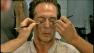William Fichtner gets his makeup done for the film The Lone Ranger.