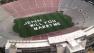 A woman thought she was taking a sightseeing flight when her boyfriend asked her to tie the knot above the Rose Bowl field.
