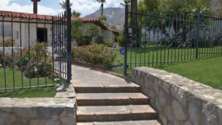 Elvis Presleys Palm Springs home is seen in this undated file photo.