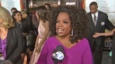 Oprah Winfrey is seen at the premiere of The Butler on Monday, Aug. 12, 2013.