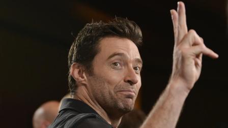 Hugh Jackman arrives at the Hugh Jackman One Night Only at the Dolby Theatre on Saturday, Oct. 12, 2013 in Los Angeles.