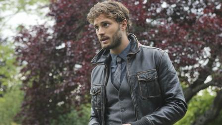 Jamie Dornan appears in a scene from Once Upon a Time as Sheriff Graham.