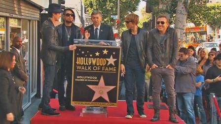 Janes Addiction received a star on the Hollywood Walk of Fame Wednesday, October 30, 2013.