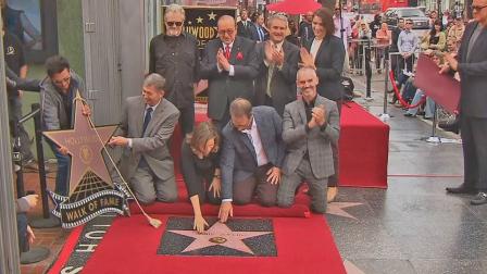 Siblings Michael and Laura Joplin accepted a posthumous star on the Hollywood Walk of Fame on Janis Joplins behalf on Monday, Nov. 4, 2013.