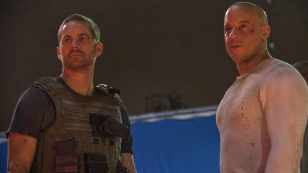 Vin Diesel posted this photo with Paul Walker to his Facebook page, saying it was the last scene we filmed together.