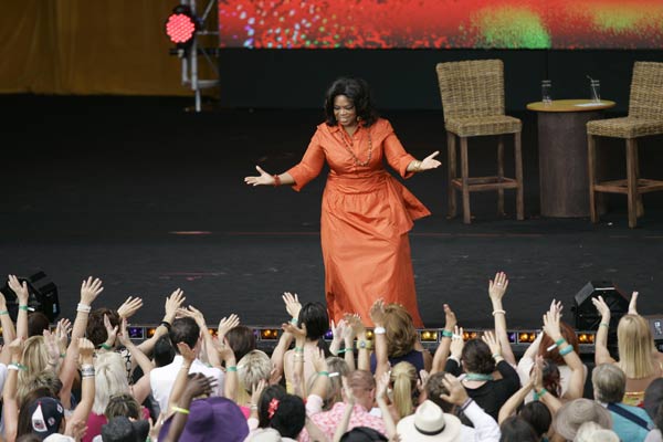 In this Dec. 14, 2010 photo, Oprah Winfrey is...