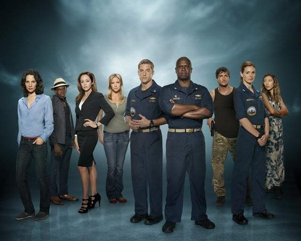 Still image of the cast from 'Last Resort.'