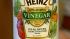 Distilled white vinegar will last for years, so...