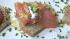 Murphy puts smoked salmon on top of the soda bread for a delicious appetizer. He tops it with a little lemon zest, Greek yogurt in lieu of creme fraiche and chopped chives.