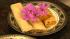 Pacella makes crepes from sweet potato, a lower...