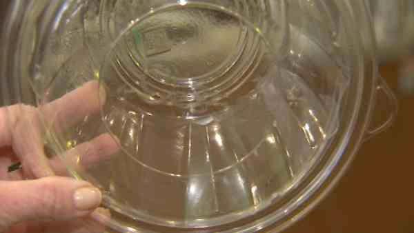 Each salad bowl at Tossed restaurant in downtown L.A. is made of three recycled water bottles.