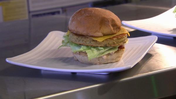 Burger Lounge makes all of its own sauces and prides itself on its specialty veggie burger, which has organic quinoa and brown rice. 


