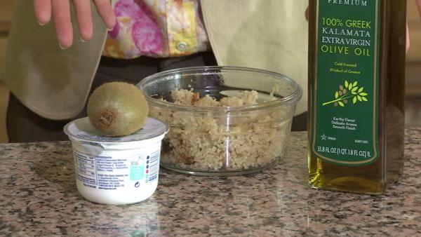 Other blue ribbon ideas include: quinoa, olive oil, yogurt and kiwi. All of them were studied and found to offer fat-burning benefits.