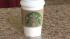 A frosty iced light Frappucino on a hot day or a...