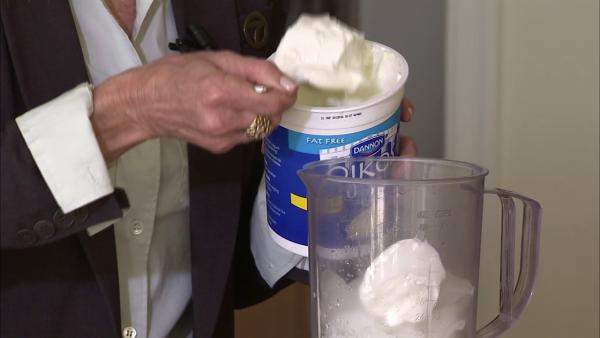 Adding Greek yogurt is a good idea or a scoop of sugar-free protein powder.

