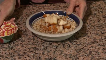 A bowl of oatmeal is seen in this undated file photo.