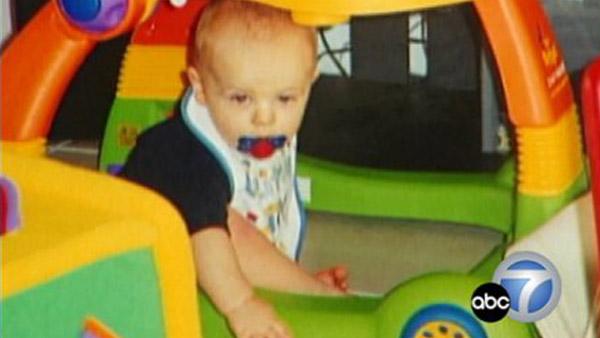 Baby Noah was diagnosed with autism