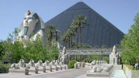Luxor hotel and casino in Las Vegas.