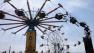 Amusement park rides are seen in this undated file photo.