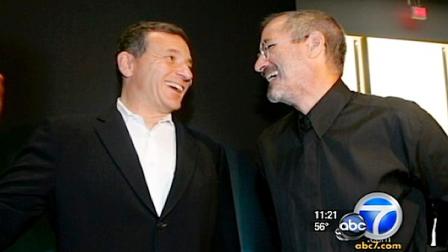 Disney President Bob Iger said Apple co-creator Steve Jobs turned dreams and big ideas into reality.